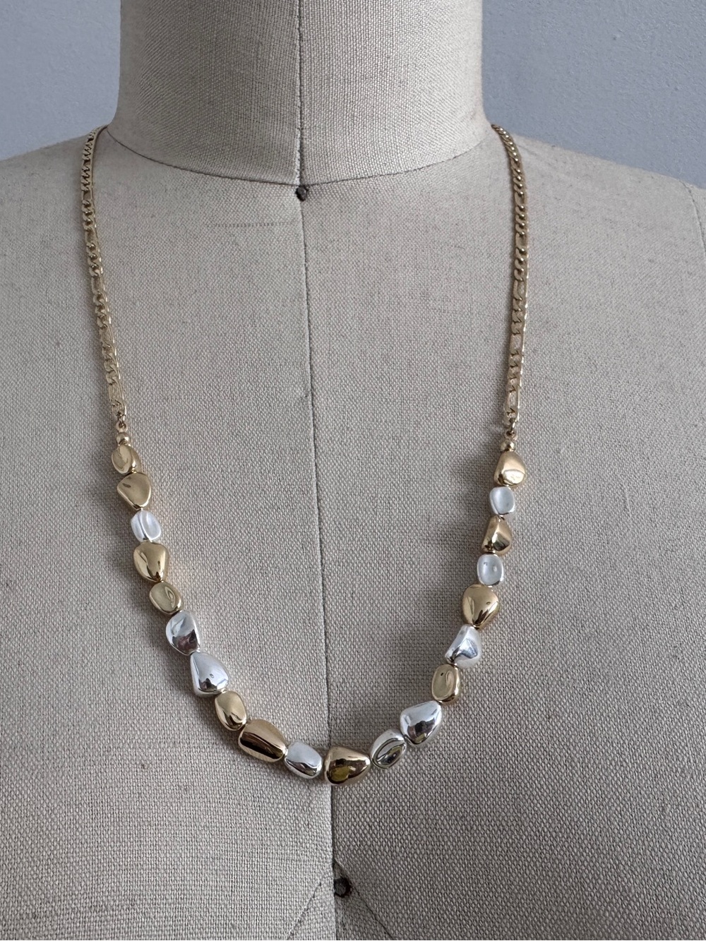 Jenny Bird Beaded Two-Tone Women’s Necklace